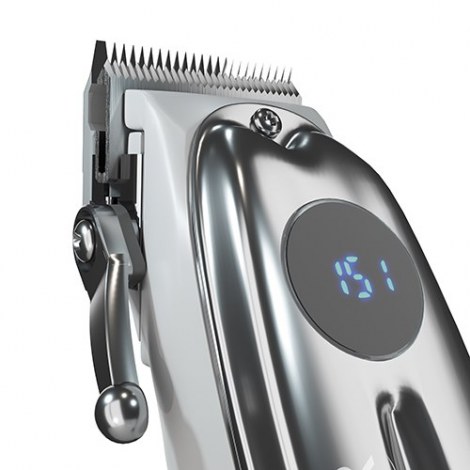 Adler | Proffesional Hair clipper | AD 2831 | Cordless or corded | Number of length steps 6 | Silver - 4